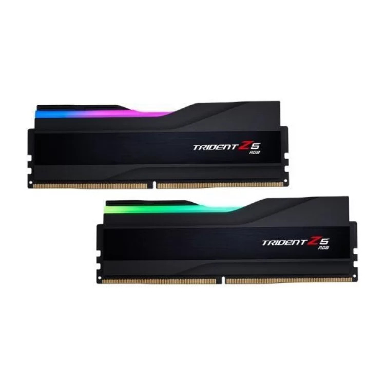 Модуль памяти для компьютера DDR5 32GB (2x16GB) 6000 MHz Trident Z5 RGB Black G.Skill (F5-6000J3238F16GX2-TZ5RK)