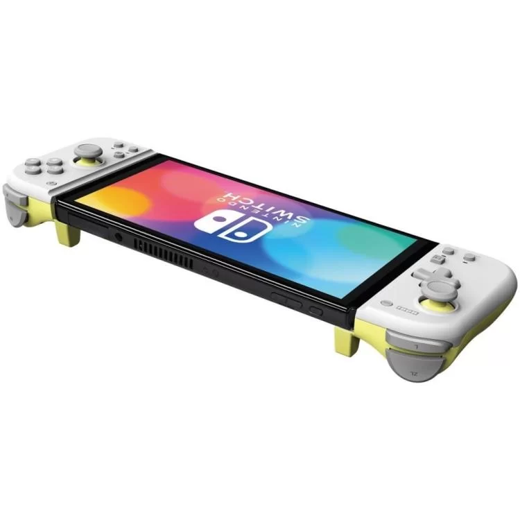 Геймпад Hori Split Pad Compact (Light Grey x Yellow) for Nintendo (NSW-373U) ціна 4 418грн - фотографія 2