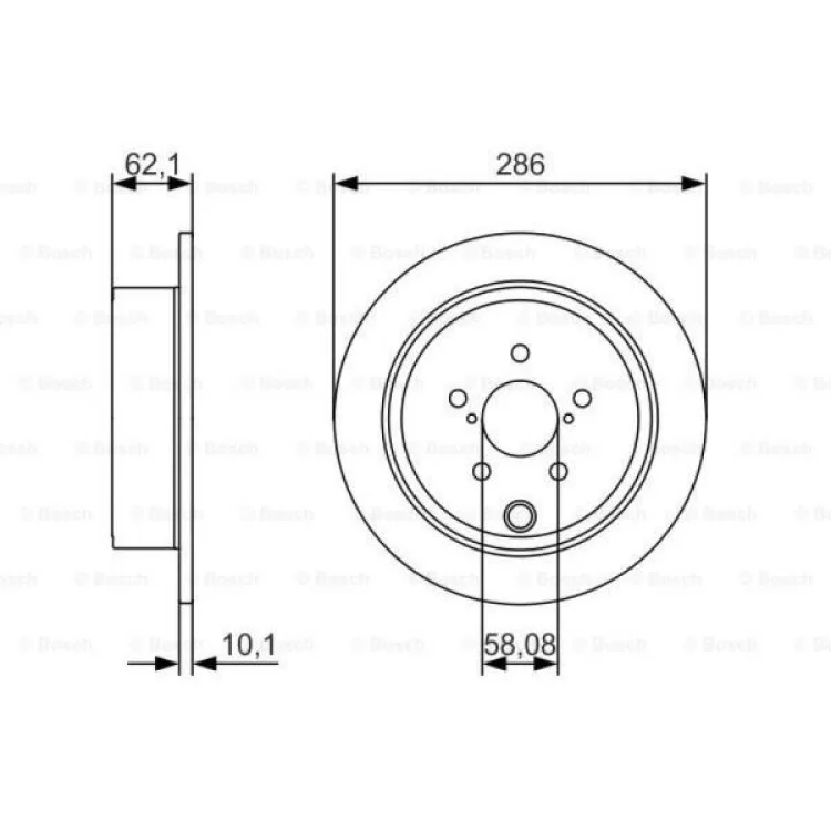 Тормозной диск Bosch 0 986 479 A10 отзывы - изображение 5