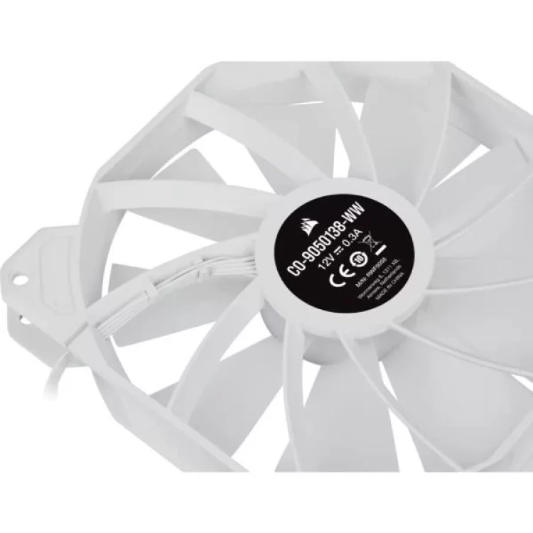 Кулер для корпуса Corsair SP140 RGB ELITE White (CO-9050139-WW) - фото 9