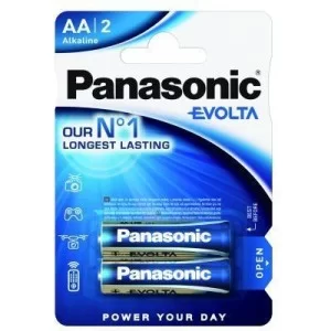 Батарейка Panasonic AA LR06 Evolta * 2 (LR6EGE/2BP)