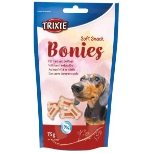 Лакомство для собак Trixie "Bonies" 75 г (ягненок и говядина) (4011905314914)