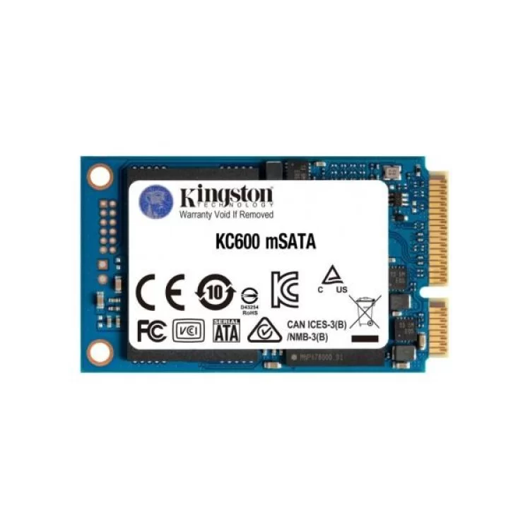 Накопичувач SSD mSATA 512GB Kingston (SKC600MS/512G)