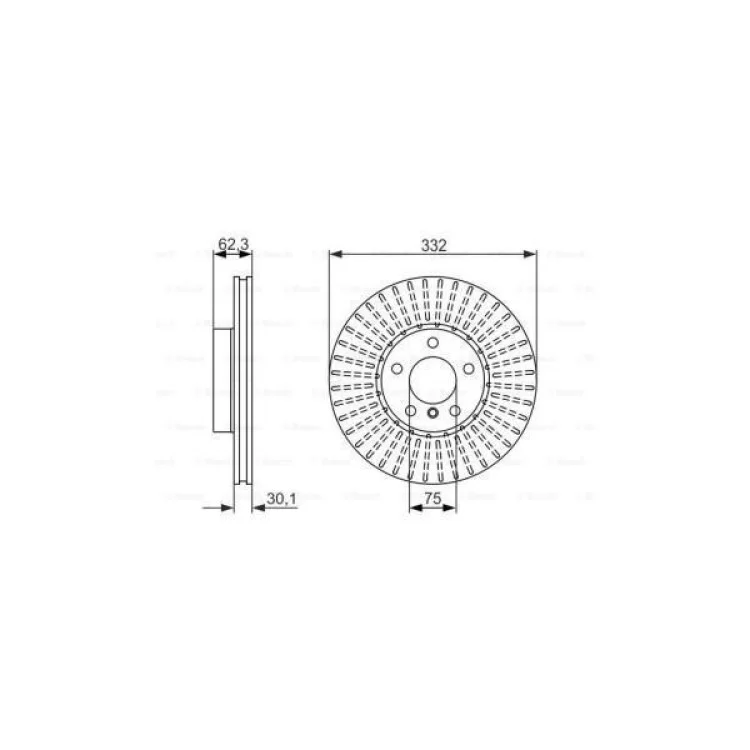 Тормозной диск Bosch 0 986 479 624 отзывы - изображение 5