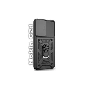 Чохол до мобільного телефона BeCover Military Nokia C21 Black (709994)