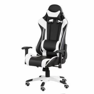 Кресло игровое Special4You ExtremeRace black/white (000002299)