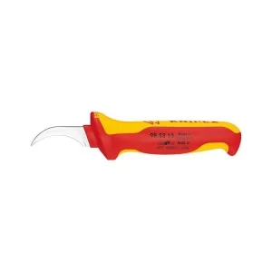 Нож монтажный KNIPEX для разработки кабелей (98 53 13)