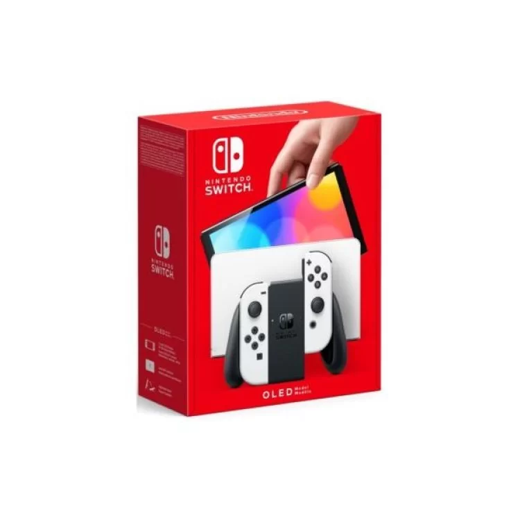 продаємо Ігрова консоль Nintendo Switch OLED (біла) (045496453435) в Україні - фото 4