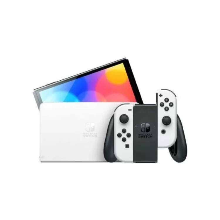 Ігрова консоль Nintendo Switch OLED (біла) (045496453435) характеристики - фотографія 7