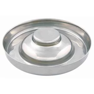 Посуд для собак Trixie Миска металева для цуценят 4 л/38 см (4011905252827)