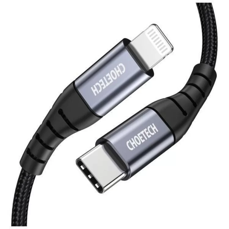 Дата кабель USB-C 3.1 to Lightning 3.0m 20W MFI Choetech (IP0042) ціна 979грн - фотографія 2