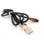 Дата кабель USB 2.0 AM to Type-C 1.0m black Dengos (NTK-TC-SET-BLACK)