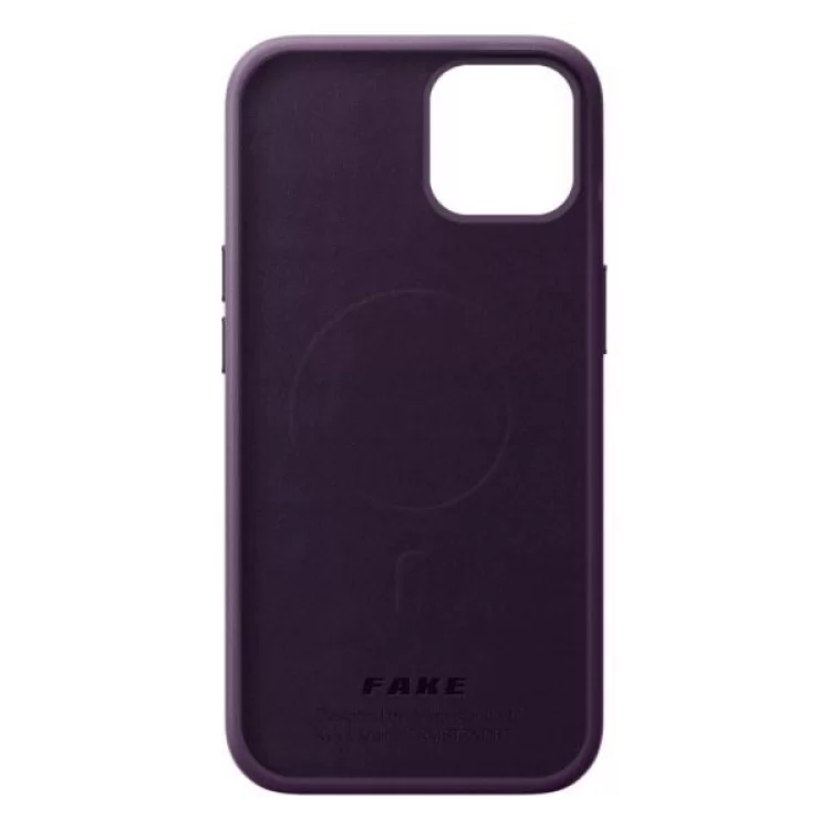 Чохол до мобільного телефона Armorstandart FAKE Leather Case Apple iPhone 13 Pro Max Dark Cherry (ARM61380) ціна 979грн - фотографія 2