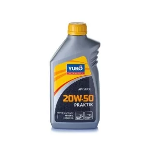 Моторное масло Yuko PRAKTIK 20W-50 API SF/CC 1л (4820070240016)
