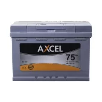 Аккумулятор автомобильный AXCEL 75A +прав. (L3) (650 пуск)