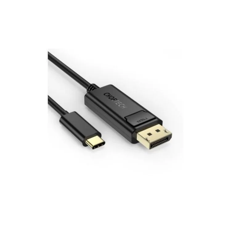 в продаже Кабель мультимедийный USB-C to DisplayPort 1.8m 4K 60Hz Choetech (XCP-1801BK) - фото 3