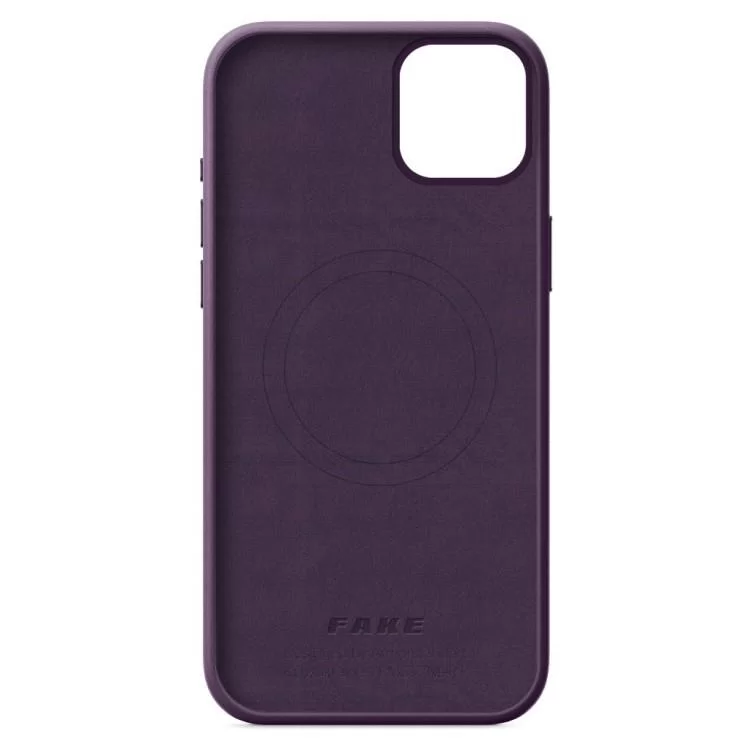 Чохол до мобільного телефона Armorstandart FAKE Leather Case Apple iPhone 15 Plus Deep Purple (ARM76296) ціна 979грн - фотографія 2