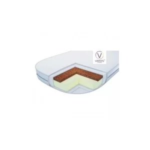 Матрас для детской кроватки Верес для люльки Coconut+Elastic foam 80*60*7 см (50.2.07)
