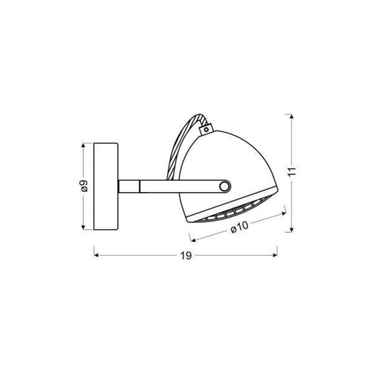 Бра Candellux 91-67999 PENT (91-67999) цена 1 299грн - фотография 2