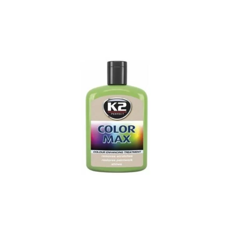 Автополироль K2 COLOR MAX 200ml зеленый (EK020SZ)