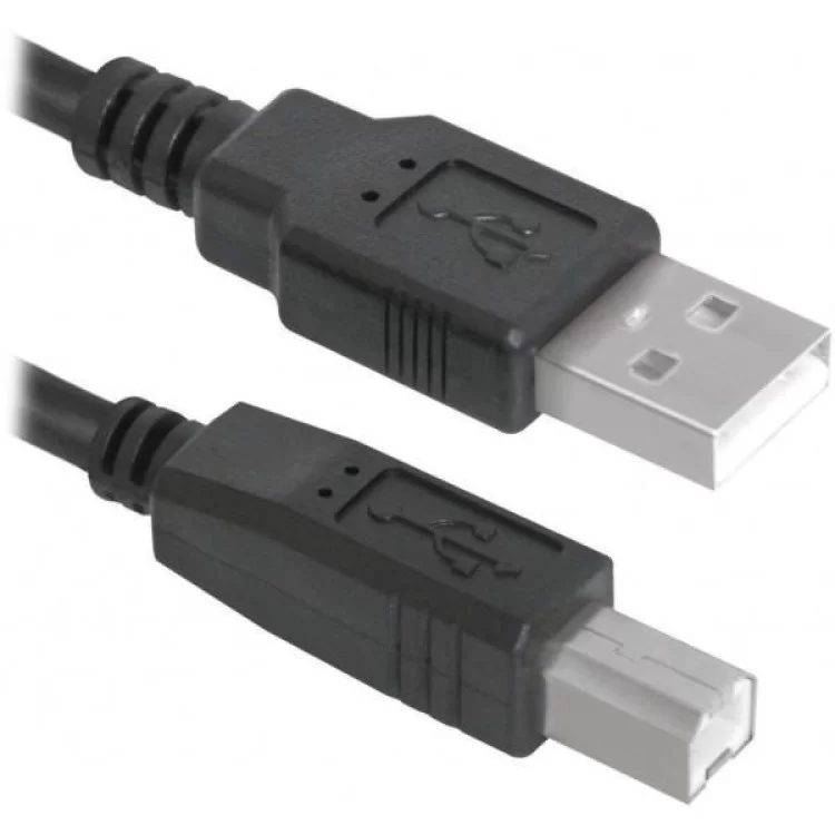 Кабель для принтера USB 2.0 AM/BM 3m USB04-10 Defender (83764) ціна 98грн - фотографія 2