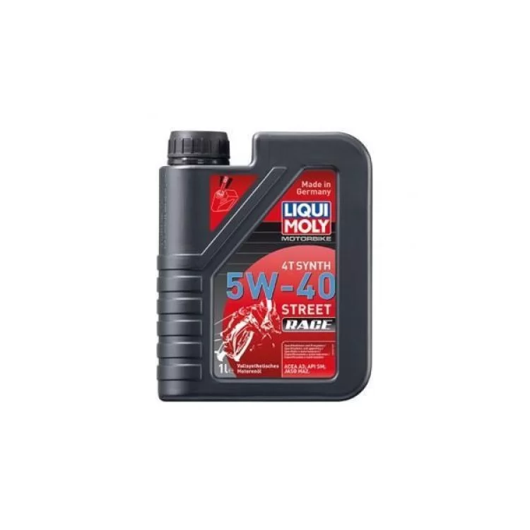 Моторное масло Liqui Moly Motorbike 4T Synth Street Race 5W-40 1л. (2592)