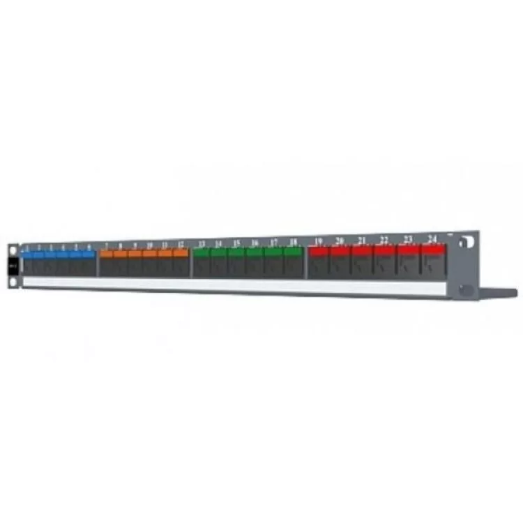 Патч-панель 19" 24xRJ-45 UTP cat. 6, 1U Molex (PID-00141)