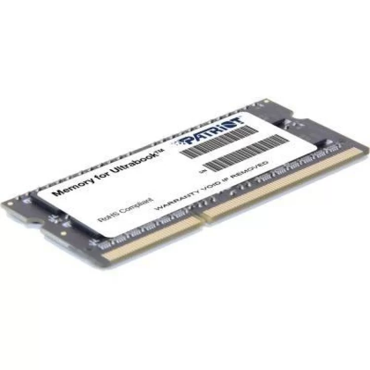 Модуль пам'яті для ноутбука SoDIMM DDR3L 4GB 1600 MHz Patriot (PSD34G1600L2S) ціна 749грн - фотографія 2