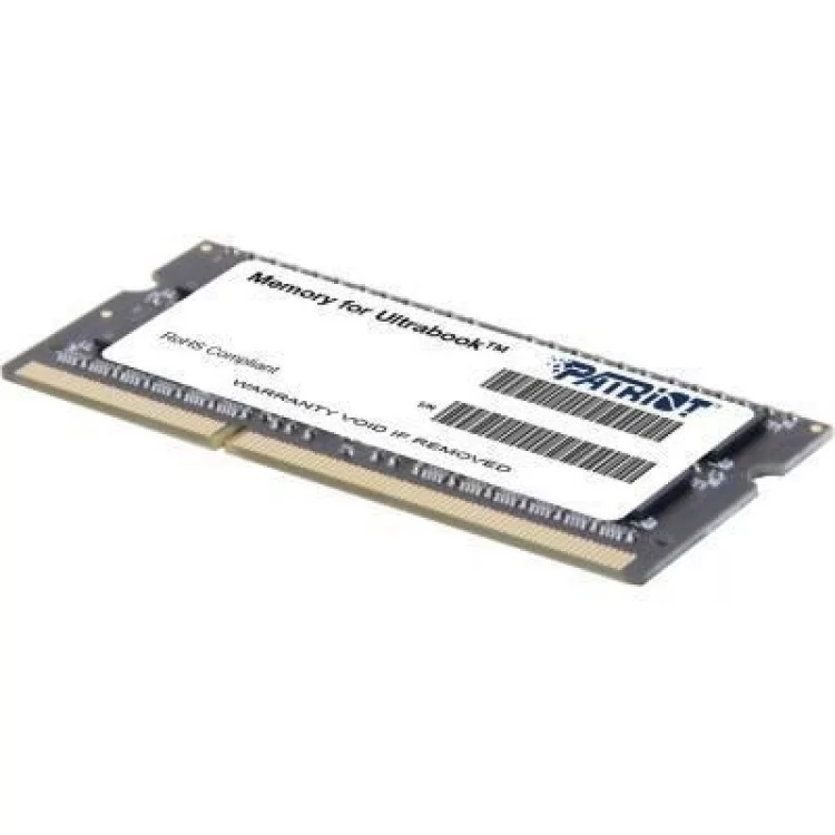 в продажу Модуль пам'яті для ноутбука SoDIMM DDR3L 4GB 1600 MHz Patriot (PSD34G1600L2S) - фото 3