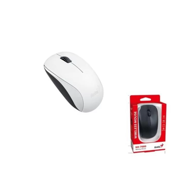 Мышка Genius NX-7000 Wireless White (31030027401) цена 558грн - фотография 2