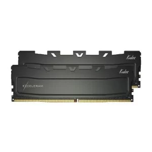 Модуль памяти для компьютера DDR4 32GB (2x16GB) 3200 MHz Black Kudos eXceleram (EKBLACK43232162CD)
