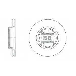 Тормозной диск HI-Q SD3012