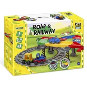 Игровой набор Wader Play Tracks Железная дорога (51530)