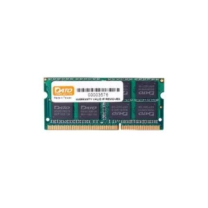 Модуль памяти для ноутбука SoDIMM DDR3 4GB 1600 MHz Dato (DT4G3DSDLD16)