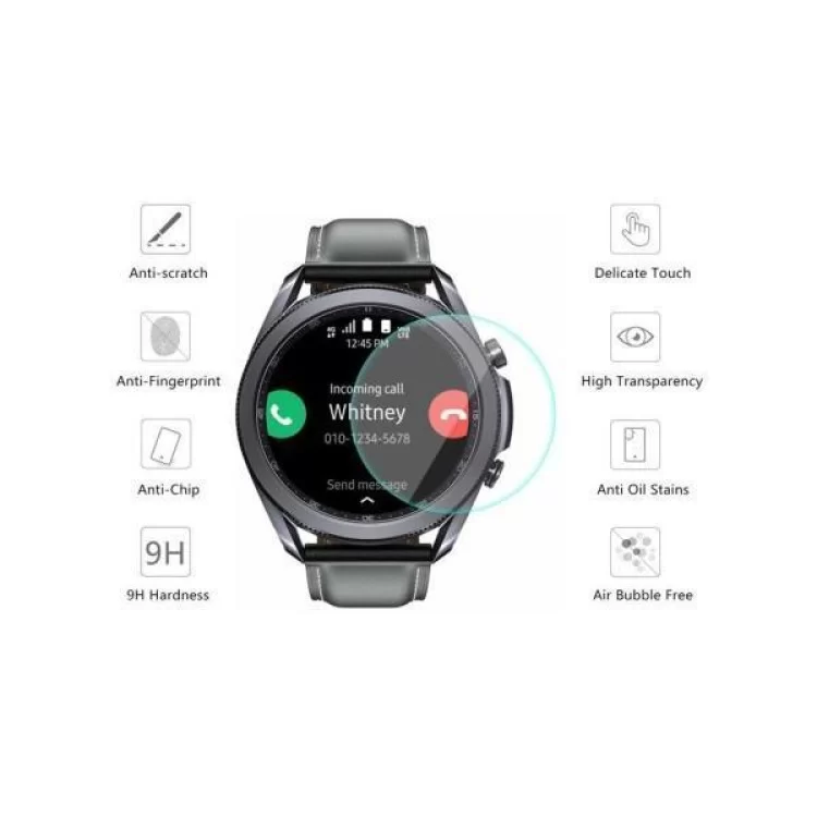 Плівка захисна Drobak Samsung Galaxy Watch 3 45mm (313129) (313129) ціна 299грн - фотографія 2