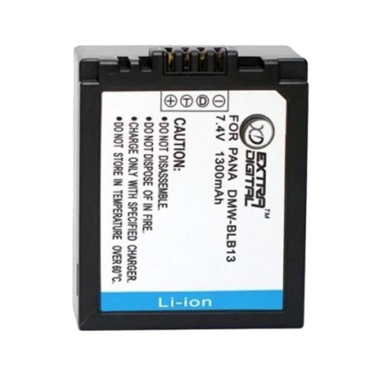 Аккумулятор к фото/видео Extradigital Panasonic DMW-BLB13 (DV00DV1263) цена 630грн - фотография 2