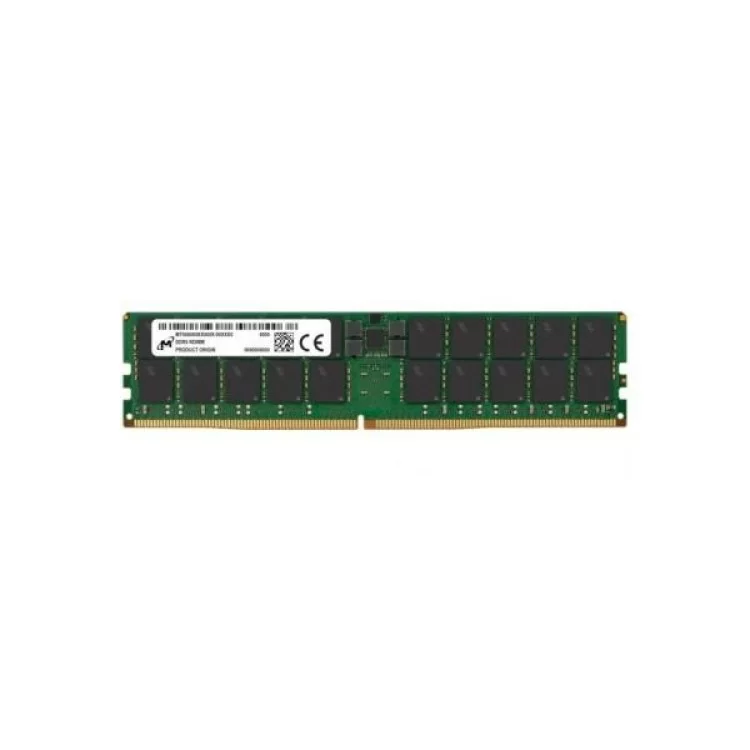 Модуль пам'яті для сервера Micron DDR5 RDIMM 64GB 2Rx4 4800 CL40 (16Gbit) (Single Pack) (MTC40F2046S1RC48BR)