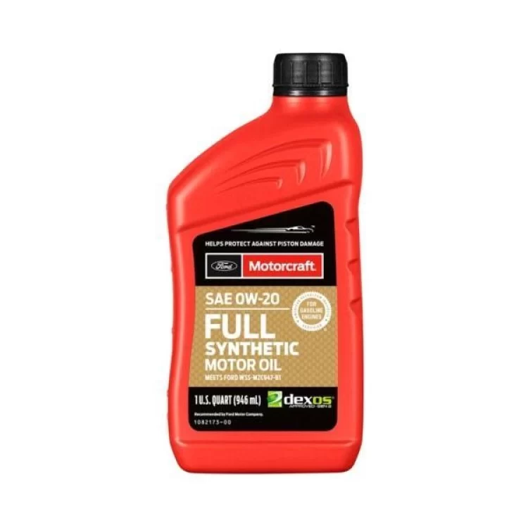 Моторное масло Ford Motorcraft Full Synthetic 0W-20 946 ml (XO0W20QFS)