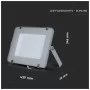 Прожектор V-TAC LED 200W, SKU-484, Samsung CHIP, 230V, 4000К (3800157631402)