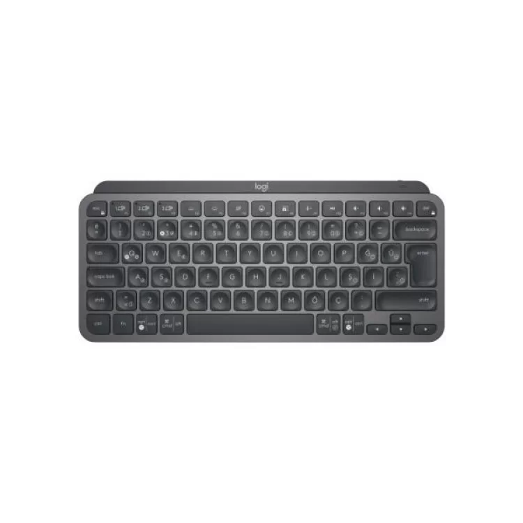 Клавіатура Logitech MX Keys Mini Wireless Illuminated UA Graphite (920-010498)