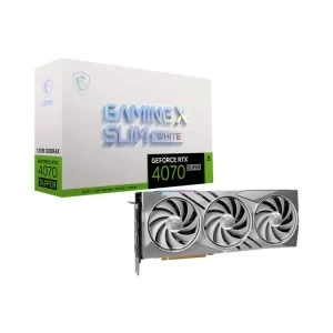 Видеокарта MSI GeForce RTX4070 SUPER 12Gb GAMING X SLIM WHITE (RTX 4070 SUPER 12G GAMING X SLIM WHITE)