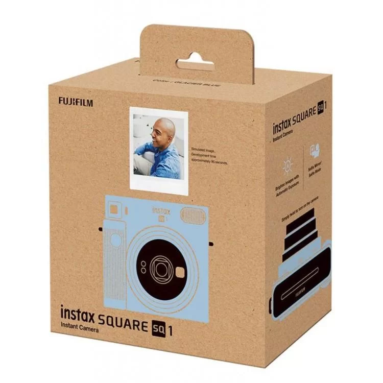 Камера миттєвого друку Fujifilm INSTAX SQ 1 GLACIER BLUE (16672142) - фото 10