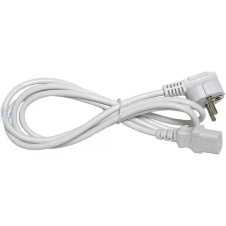 Кабель питания C13 1.8m white Cablexpert (PC-186W-VDE) цена 190грн - фотография 2