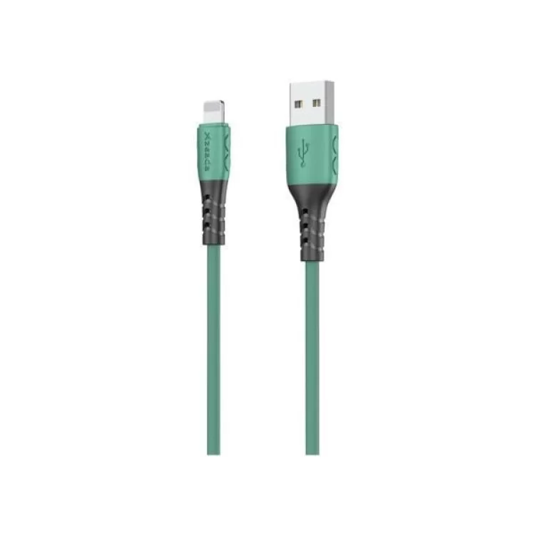 Дата кабель USB 2.0 AM to Lightning 1.0m PD-B51i Green Proda (PD-B51i-GR) ціна 102грн - фотографія 2