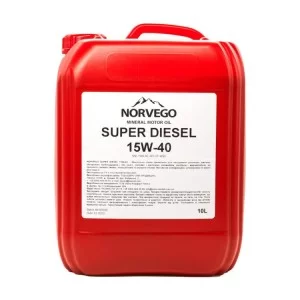Моторное масло NORVEGO SUPER DIESEL 15W40 10л