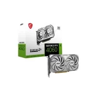 Видеокарта MSI GeForce RTX4060 8Gb VENTUS 2X WHITE OC (RTX 4060 VENTUS 2X WHITE 8G OC)