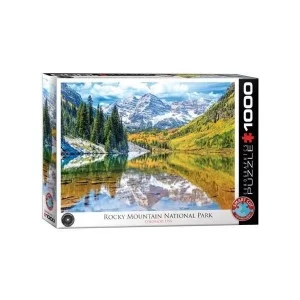 Пазл Eurographics Національний парк Скелясті гори, Колорадо, 1000 елементів (6000-5472)