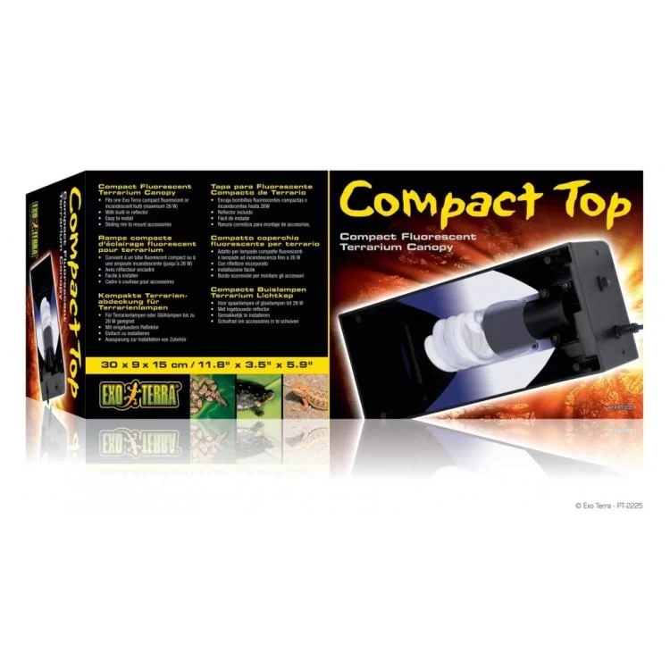 в продаже Светильник для террариума ExoTerra Compact Top Mini (015561222259) - фото 3