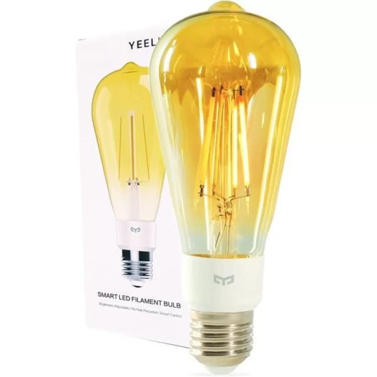 Розумна лампочка Yeelight Smart LED Filament Bulb ST64 E27 500lm (YLDP23YLEU) ціна 638грн - фотографія 2