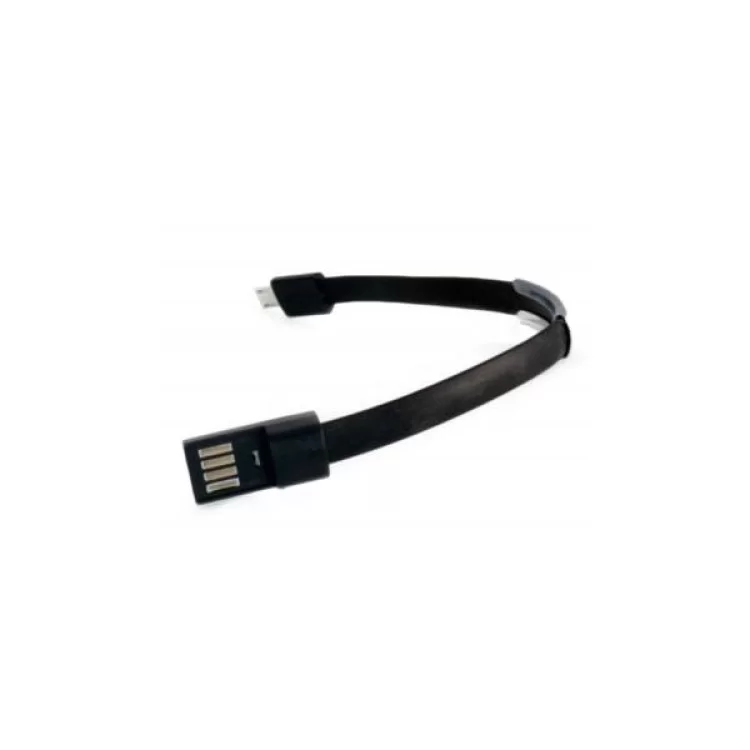 продаем Дата кабель USB 2.0 AM to Micro 5P 0.2m браслет black Extradigital (KBU1783) в Украине - фото 4
